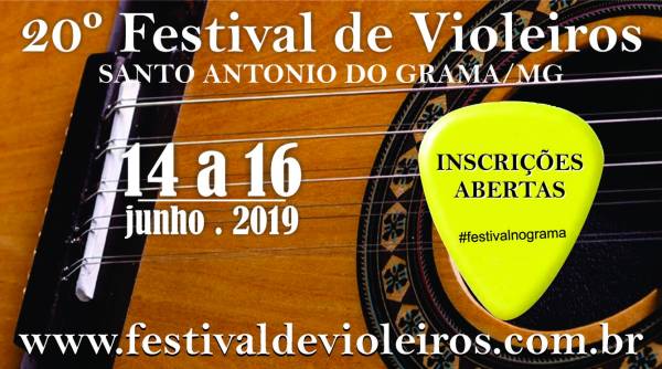 20º Festival de Violeiros de Santo Antônio do Grama