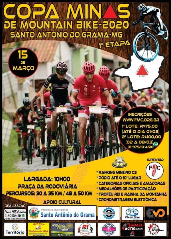 COPA MINAS DE MOUNTAIN BIKE 2020