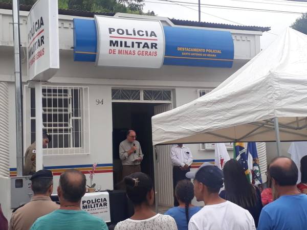 INAUGURAÇÃO QUARTEL DA POLÍCIA MILITAR