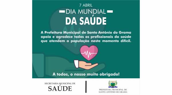 DIA MUNDIAL DA SAÚDE