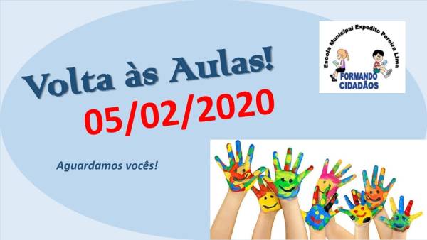 VOLTA ÀS AULAS 2020